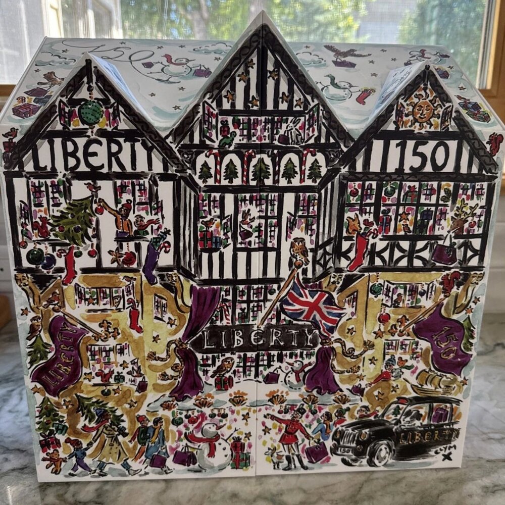New EMPTY Liberty London Christmas Advent Calendar 2025